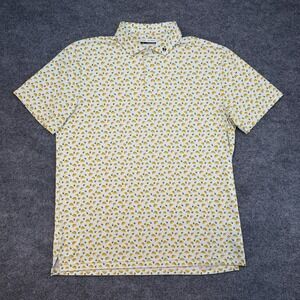 Fore Fathers Polo Shirt Mens Large Holy Guacamole Taco Athletic Fit Performance